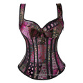 Jacquard Ladies Shoulder Strap Corset